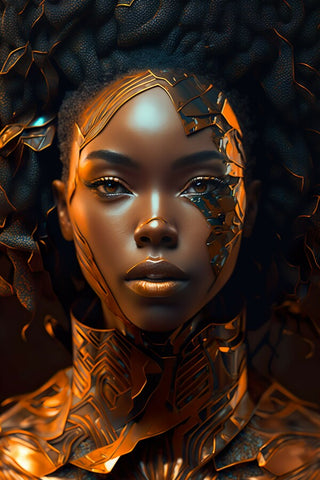 Afrofuturist Melanin