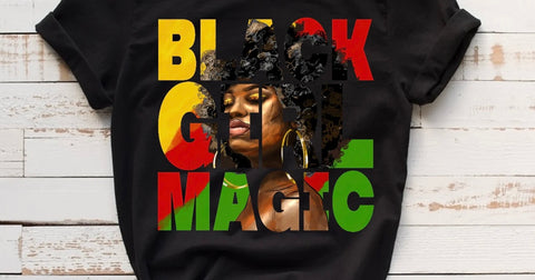 Black Girl Magic Short sleeve t-shirt